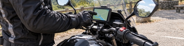 GPS à moto : préparer son trajet pour garder les yeux sur la route
