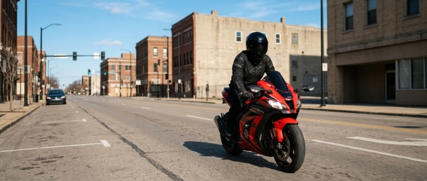 Conduire une moto par vent fort : les précautions à prendre