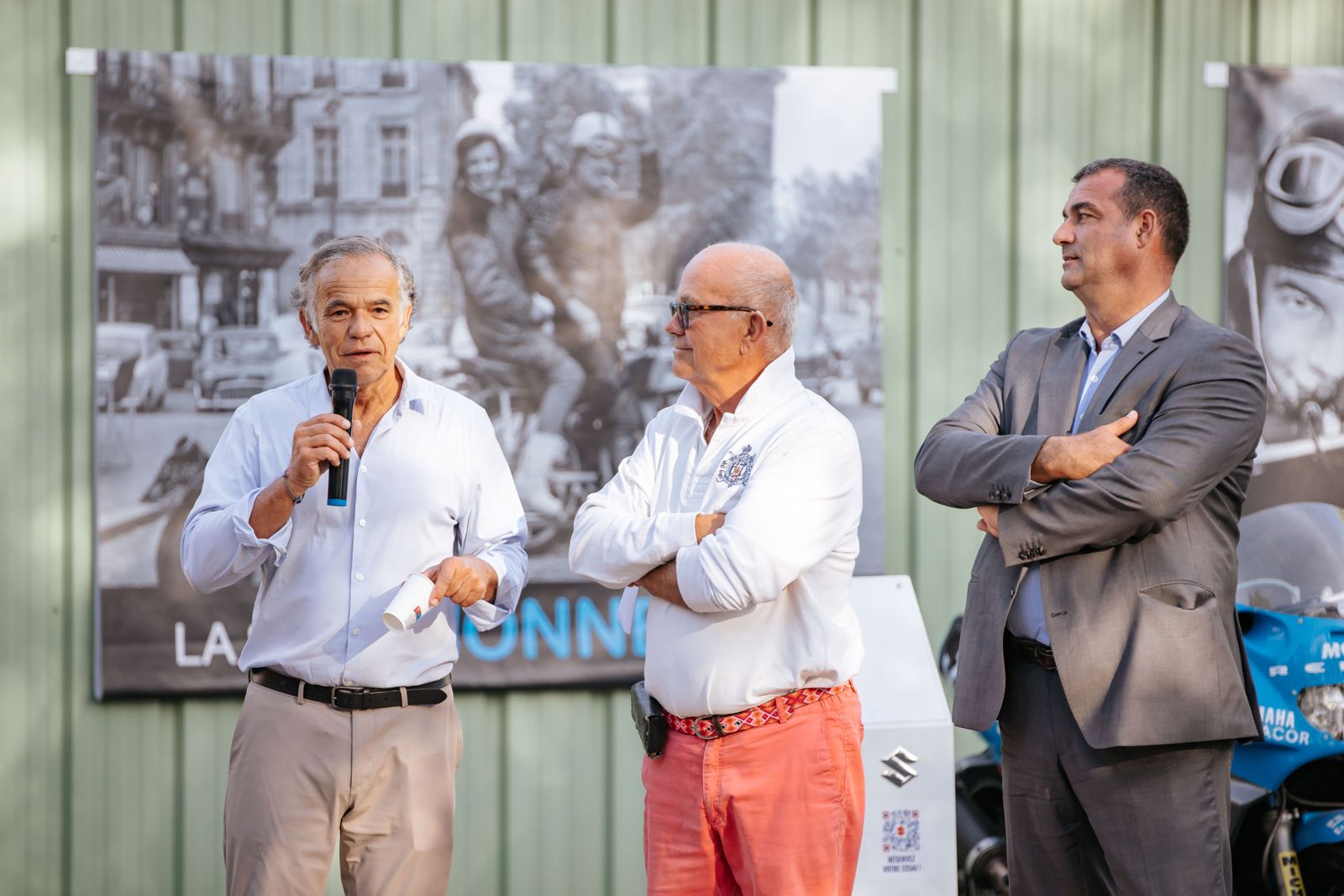 Prise de parole lors de l'inauguration d'EasyMonneret Deauville