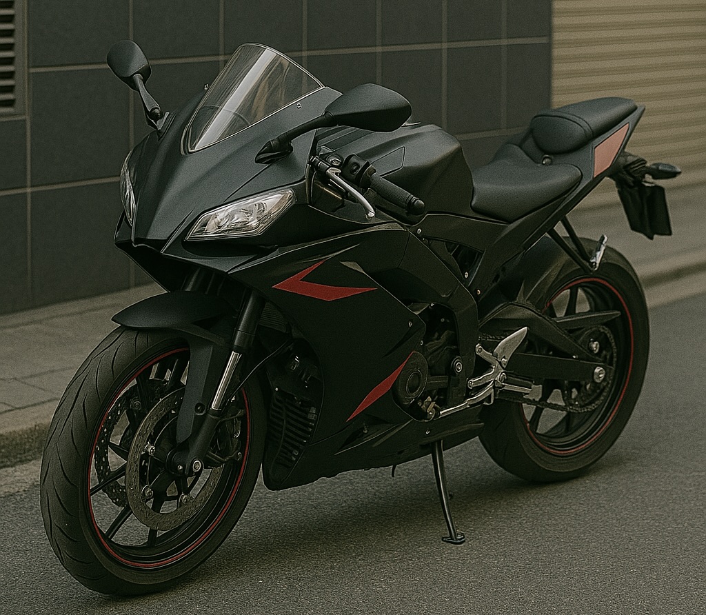 Illustration d'une moto 125cc accessible avec un permis A1