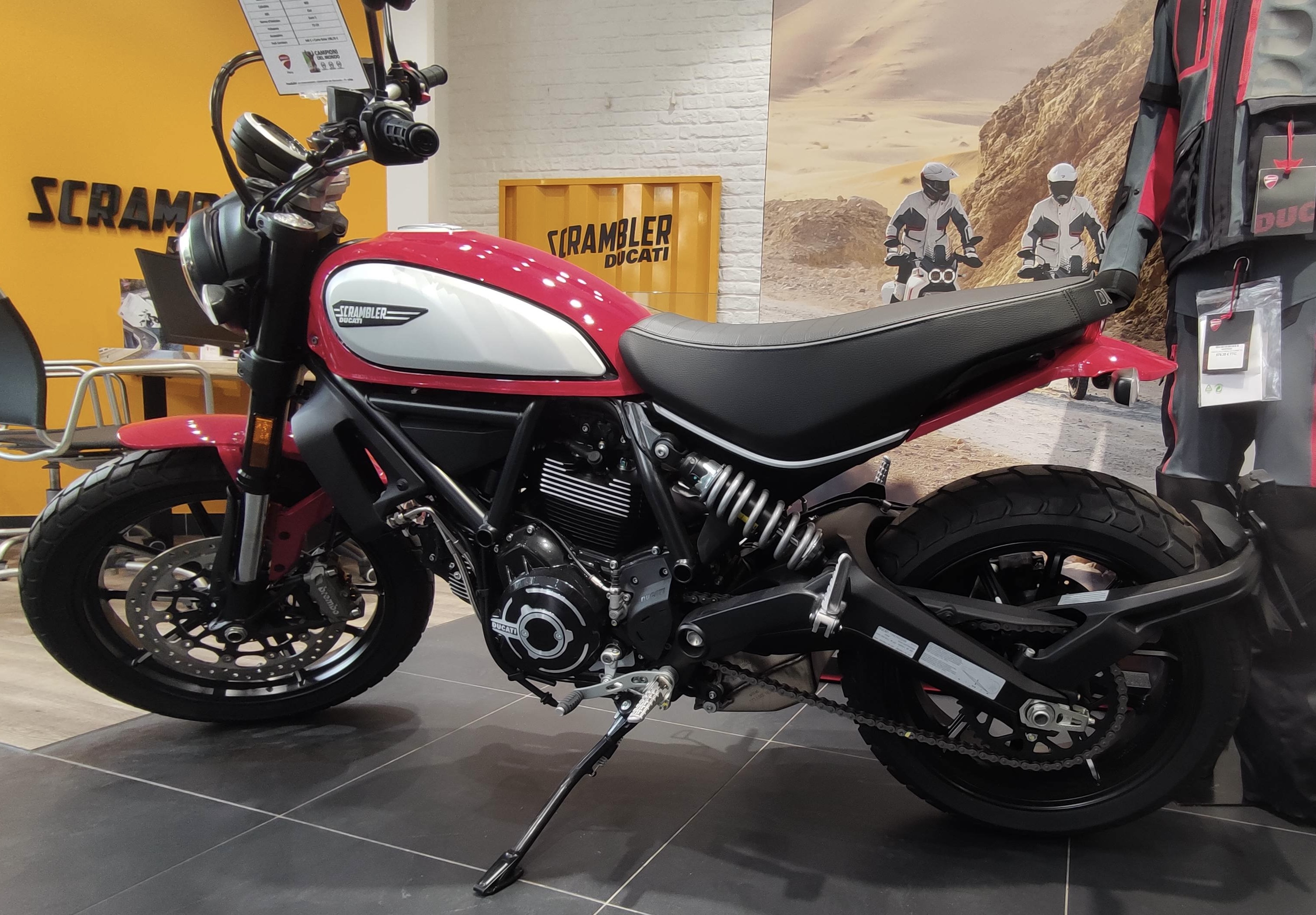 Photo d'une Ducati Scrambler Icon Photo d'une Ducati Scrambler Icon